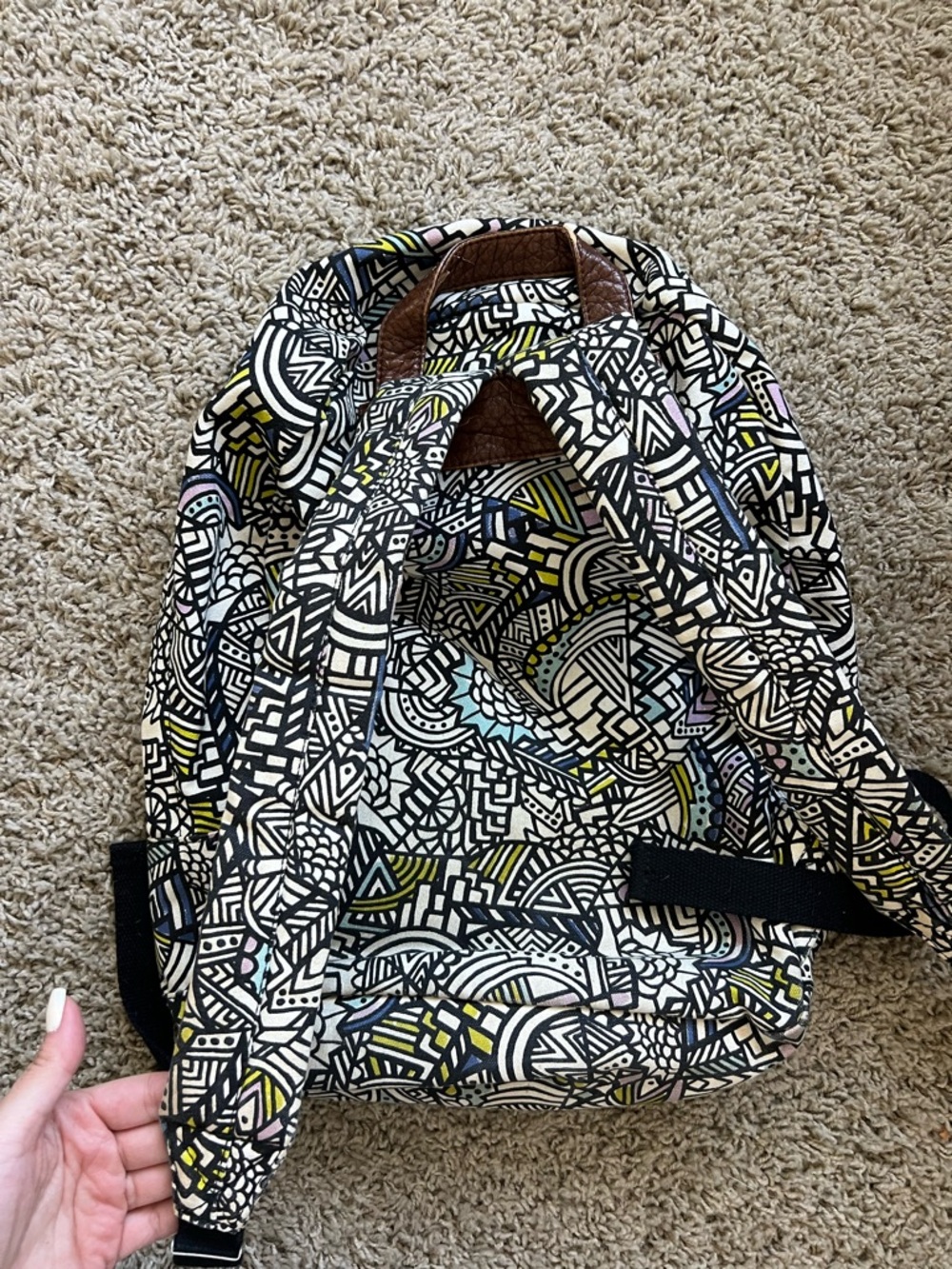 Patterned backpack - Picture 2 of 2